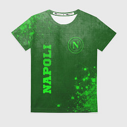 Футболка женская Napoli - green gradient вертикально, цвет: 3D-принт