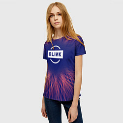 Футболка женская Blackpink red energy, цвет: 3D-принт — фото 2
