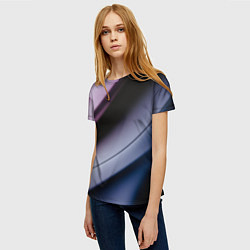 Футболка женская Multicoloured, цвет: 3D-принт — фото 2