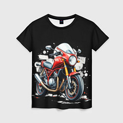 Футболка женская Red Moto, цвет: 3D-принт