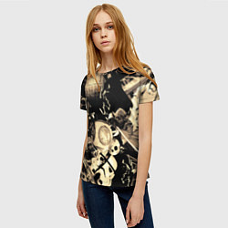 Футболка женская Дарт Вейдер Йода Чубакка и другие из Star Wars, цвет: 3D-принт — фото 2