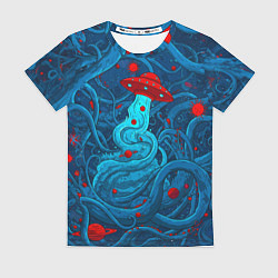 Футболка женская Контакт с хаосом, цвет: 3D-принт