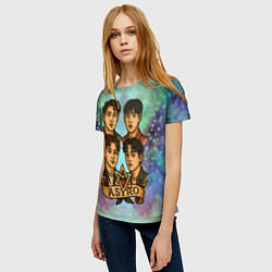 Футболка женская Astro в стиле татуировки, цвет: 3D-принт — фото 2