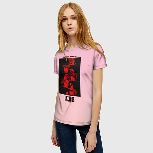 Женская футболка Lazarus Art / 3D-принт – фото 3
