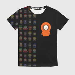 Футболка женская Южного парка Кенни, цвет: 3D-принт