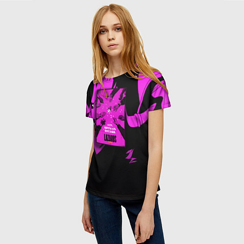 Женская футболка Лазарь: Лекарство / 3D-принт – фото 3