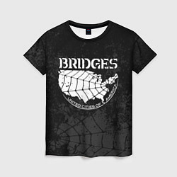Футболка женская Bridges company, цвет: 3D-принт