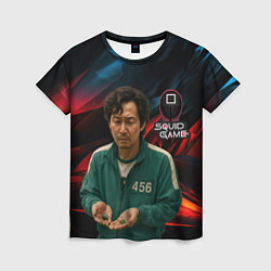 Футболка женская Игрок 456 с кубиками, цвет: 3D-принт