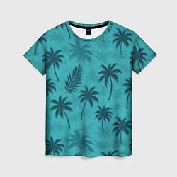 Футболка женская Гавайский стиль - Томми Версетти, цвет: 3D-принт