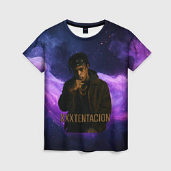 Футболка женская XXXTentacion - кулак, цвет: 3D-принт