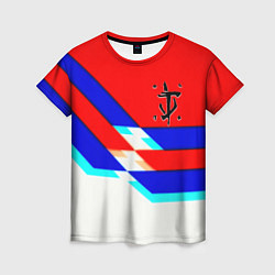 Женская футболка Doom geometry cyber sport