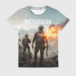 Женская футболка Битва за Бруклин из Battlefield 6