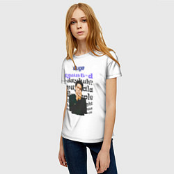 Футболка женская Шуга - BTS, цвет: 3D-принт — фото 2