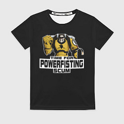 Футболка женская Power Fist, цвет: 3D-принт