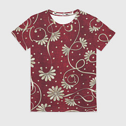 Футболка женская Красный бархат, цвет: 3D-принт