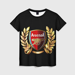 Женская футболка Arsenal