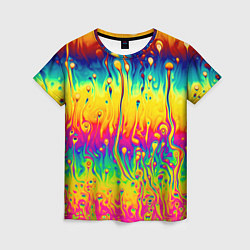 Футболка женская Tie dye, цвет: 3D-принт