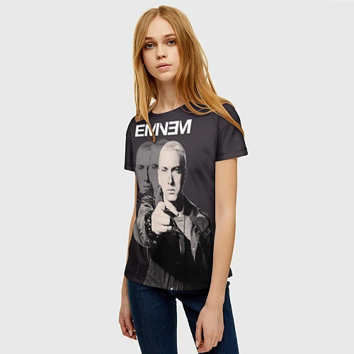 Женская футболка Eminem: You / 3D-принт – фото 3