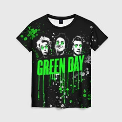 Футболка женская Green Day: Acid Colour, цвет: 3D-принт