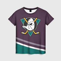 Футболка женская Anaheim Ducks Selanne, цвет: 3D-принт