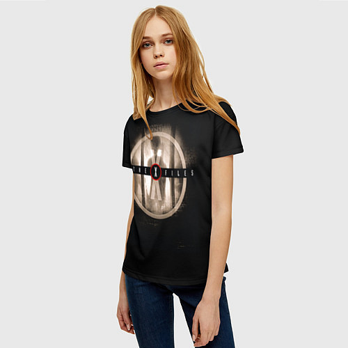 Женская футболка The X-Files / 3D-принт – фото 3