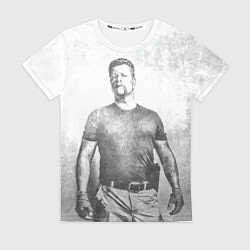 Футболка женская Абрахам, цвет: 3D-принт