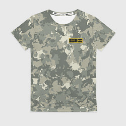 Женская футболка O I +