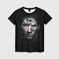 Футболка женская Messi Black, цвет: 3D-принт