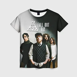 Футболка женская Fall Out Boy: Guys, цвет: 3D-принт
