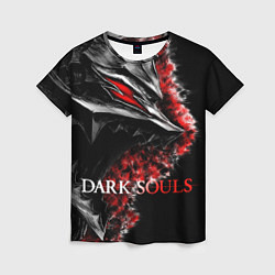 Футболка женская Dark Souls: Wolf, цвет: 3D-принт