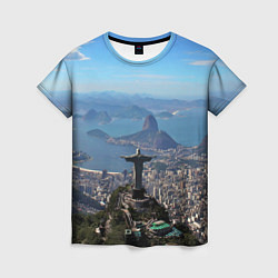Футболка женская Рио-де-Жанейро, цвет: 3D-принт