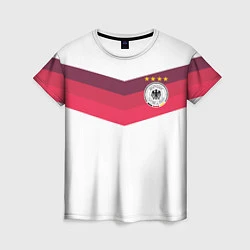 Футболка женская Сборная Германии по футболу, цвет: 3D-принт