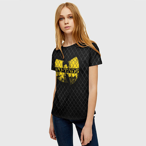 Женская футболка Wu-Tang Clan: Grid / 3D-принт – фото 3
