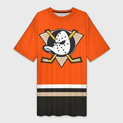 Женская длинная футболка Anaheim Ducks