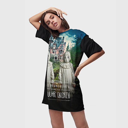 Женская длинная футболка Енох О’Коннор / 3D-принт – фото 3