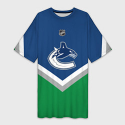 Женская длинная футболка NHL: Vancouver Canucks