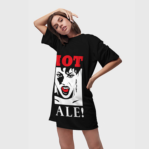 Женская длинная футболка Hot Sale / 3D-принт – фото 3