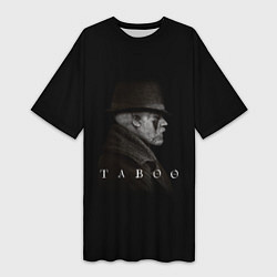 Футболка женская длинная Taboo Mister, цвет: 3D-принт