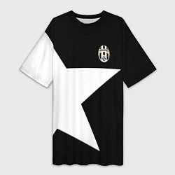 Женская длинная футболка FC Juventus: Star