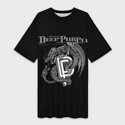 Женская длинная футболка Deep Purple: Dark Dragon