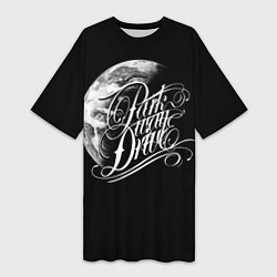 Футболка женская длинная Parkway Drive, цвет: 3D-принт