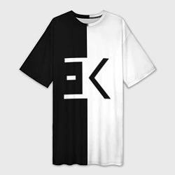Женская длинная футболка Егор Крид: ЕК