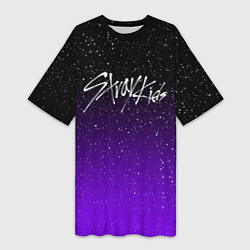 Женская длинная футболка STRAY KIDS