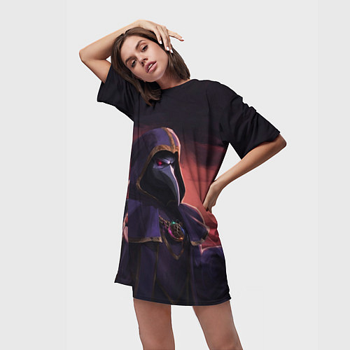Женская длинная футболка Terraria / 3D-принт – фото 3