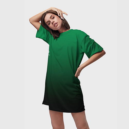 Женская длинная футболка SERPENTS / 3D-принт – фото 3