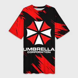Женская длинная футболка Umbrella Corporation