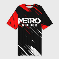 Женская длинная футболка METRO EXODUS