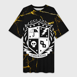 Футболка женская длинная UT MALUM PLUVIA Z, цвет: 3D-принт