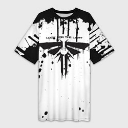 Женская длинная футболка The last of us подтеки