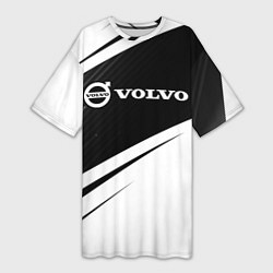 Женская длинная футболка VOLVO Вольво
